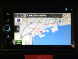 ナビ搭載車です!ナビがあれば初めての道でも安心して運転でき、よりドライブも楽しめますね♪