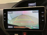 バックカメラが付いているので後方確認が非常にしやすいです。今や運転初心者も熟練者も必須装備!ついていて損はないですね♪