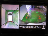 アラウンドビューモニターで車庫入れも空から見ている様に駐車できラクラクです。