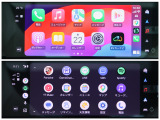 Apple CarPlay/Android Autoが利用可能です