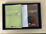 メンテナンスノート【点検整備記録簿・保証書】、取説も揃ってます。スマートキーはバッグなどにしまったままボタン操作でエンジンの始動・停止ができて大変便利です