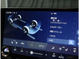 パノラミックビューモニター。車両を上から見たような映像を表示。運転席から目視しにくい車両周囲の状況をリアルタイムで確認できます。