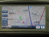 カーナビ付きで、初めての道も安心。
