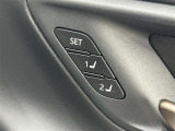 運転席のパワーシートはメモリー機能付き