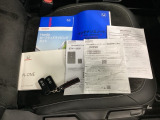 取扱説明書やメンテナンスノートもそろっています。