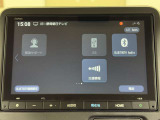多彩なメディア再生。フルセグ、Bluetooth対応です。