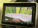 【バックカメラ】駐車時に後方がリアルタイム映像で確認できます。大型商業施設や立体駐車場での駐車時や、夜間のバック時に大活躍!運転スキルに関わらず、今や必須となった装備のひとつです!