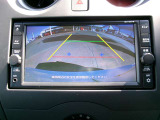 バックビューモニター装備しています。駐車の際のサポートに役立ちます。目安線表示あります。