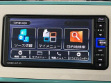【ナビ】 遠出も安心♪音楽やテレビなどの機能も充実しています。