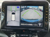 アラウンドビューモニター 駐車場での車庫入れや狭い道路での走行にカメラで確認が出来るので安心です。