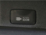 非常時やキャンプ等に役立つAC100Vコンセント付きです。