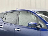 プラスチックバイザーがない分デザインもすっきり★洗車の時の窓拭きもラクラクです!