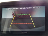 バックカメラを装備しています、車庫入れもラクラクです。