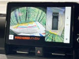 【パノラミックビューモニター】専用のカメラにより、上から見下ろしたような視点で360度クルマの周囲を確認することができます☆死角部分も確認しやすく、狭い場所での切り返しや駐車もスムーズに行えます。