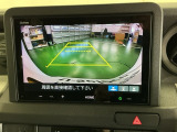 バックモニター付きで車庫入れも安心【カメラアングルは3パターンから選べます】知らない道でも安心して楽しくお出かけができます