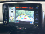 【パノラミックビューモニター】専用のカメラにより、上から見下ろしたような視点で360度クルマの周囲を確認することができます☆死角部分も確認しやすく、狭い場所での切り返しや駐車もスムーズに行えます。