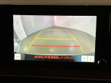 バックギアに入れると、このように後方が映し出されます!最終確認はご自身の目と耳で必ず行ってください!安全第一で!