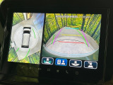 【全方位モニター用カメラ】専用のカメラにより、上から見下ろしたような視点で360度クルマの周囲を確認することができます☆死角部分も確認しやすく、狭い場所での切り返しや駐車もスムーズに行えます。