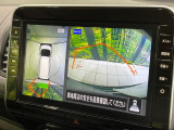【アラウンドビューモニター】専用のカメラにより、上から見下ろしたような視点で360度クルマの周囲を確認することができます☆死角部分も確認しやすく、狭い場所での切り返しや駐車もスムーズに行えます。
