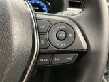 前方の車との車間を設定し、スピードを上げたり緩めたりを自動で行ってくれる追尾式の「レーダークルーズ」。上級装備の一つです!高級車にしかつかない嬉しい機能です。