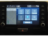 オーディオモードメニュー、AM・FMラジオ Bluetoothも接続可能!