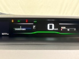 視認性の高いメーター回り。いろいろな情報も表示されます。