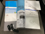 取扱説明書やメンテナンスノートもそろっています。