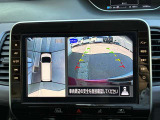 アラウンドビューモニターも付いているので、車庫入れもスムーズにできます。