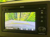 【バックカメラ】駐車時に後方がリアルタイム映像で確認できます。大型商業施設や立体駐車場での駐車時や、夜間のバック時に大活躍!運転スキルに関わらず、今や必須となった装備のひとつです!