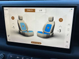 【フロントシートヒーター&クーラー】フロントとリアシートにはシートヒーター&ベンチレーション機能付きで1年を通して快適なドライブが可能となります。