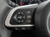 ステアリングスイッチは手元で操作しますので便利です、安全性も高いですね!