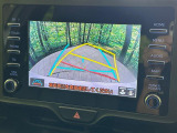 【バックカメラ】駐車時に後方がリアルタイム映像で確認できます。大型商業施設や立体駐車場での駐車時や、夜間のバック時に大活躍!運転スキルに関わらず、今や必須となった装備のひとつです!