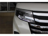 LEDヘッドライトで暗い夜道も明るく照らしてくれます!