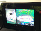 【全方位モニター用カメラ】専用のカメラにより、上から見下ろしたような視点で360度クルマの周囲を確認することができます☆死角部分も確認しやすく、狭い場所での切り返しや駐車もスムーズに行えます。