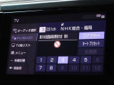 地デジ対応、フルセグデジタルTV放送が視聴できます。