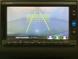 バックでの車庫入れも安心です! リアカメラが付いているバックモニター付のナビを装備しております。操作線もついており距離感も画面から確認できます。