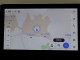 ナビゲーション付き。タッチパネル式で使いやすく、お出かけもラクラクです。