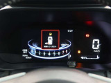 メーターはスッキリとしたデザインで、とても見やすく、安全運転のお役に立ちます。