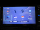 ■フルセグTV/CD/DVD/FM/AM/BluetoothAUDIO/SD/USB。