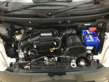 自慢のエンジンはパワードbyHONDAです。精度とバランスにこだわって、低回転からスムースなパワーを発揮します。