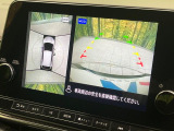 【アラウンドビューモニター】専用のカメラにより、上から見下ろしたような視点で360度クルマの周囲を確認することができます☆死角部分も確認しやすく、狭い場所での切り返しや駐車もスムーズに行えます。