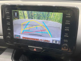 【バックカメラ】駐車時に後方がリアルタイム映像で確認できます。大型商業施設や立体駐車場での駐車時や、夜間のバック時に大活躍!運転スキルに関わらず、今や必須となった装備のひとつです!