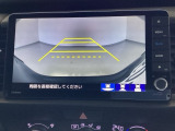 リアカメラの画像です!3ビュー切り替えやガイド線表示ができるバックカメラですバックでの車庫入れも安心です。