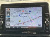 純正メモリーナビ付きです。フルセグTV視聴、Bluetooth接続といったオーディオ類も充実しています。9インチ画面で見やすくなっています。