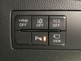 運転席回りのスイッチで安全装備のON/OFFも簡単に!