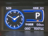 実走行距離です!メーターも確認しやすく視界も安定!
