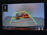 バックガイドモニターを装備しています、車庫入れもラクラクです。