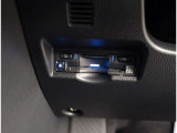 ETC車載器付きです。高速道路の料金所もスムーズに通過できます。