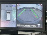 アラウンドビューモニターまるで車を真上から映したような映像で、前後左右の感覚が分かります♪車庫入れや駐車時に大活躍の機能です。