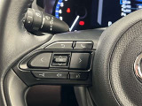 ステアリングスイッチ左側では、メーター内のインフォメーションディスプレイの表示切替操作などが出来ます!